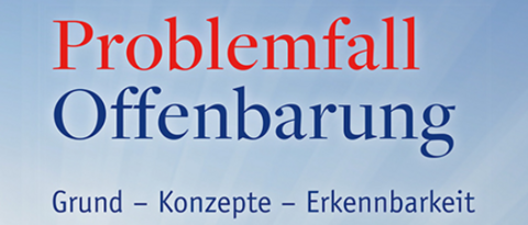 Cover des neu erschienen Buches "Problemfall Offenbarung"