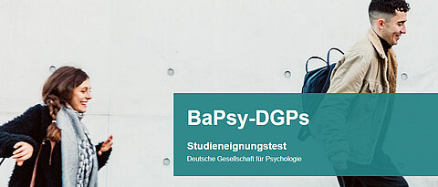 Screenshot von der Webseite des Studieneignungstests für Bachelorstudiengänge Psychologie.