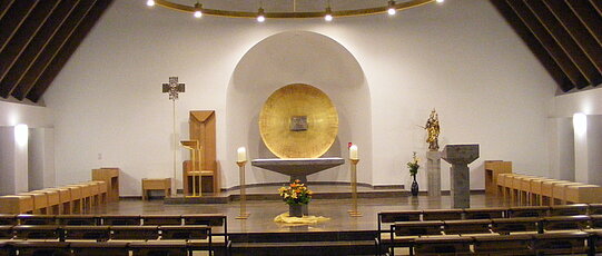 Innenansicht einer Kapelle